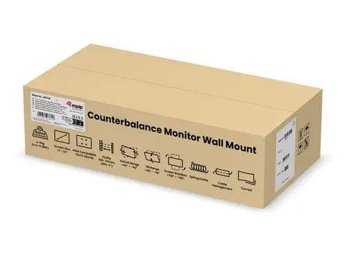Soporte de pared para monitor doble de 17"-32 - Imagen 8