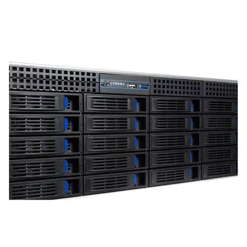4U HSW4520 Estante Negro, Plata - Imagen 5