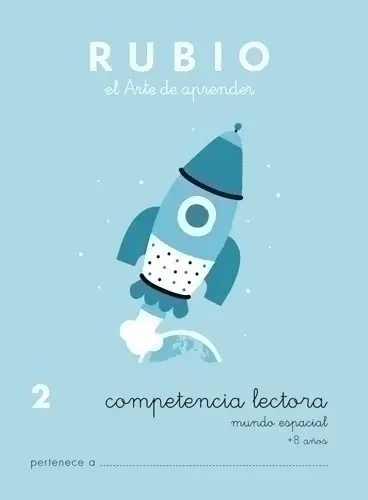 CUADERNO RUBIO A5 COMPETENCIA LECTORA 2 - Pack de 5 unidades