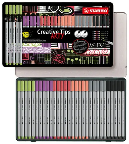 ARTY Estuche 30 uds. en 6 colores - Imagen 1
