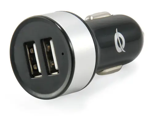CUSBCAR2A cargador de dispositivo móvil Plata Auto - Imagen 1