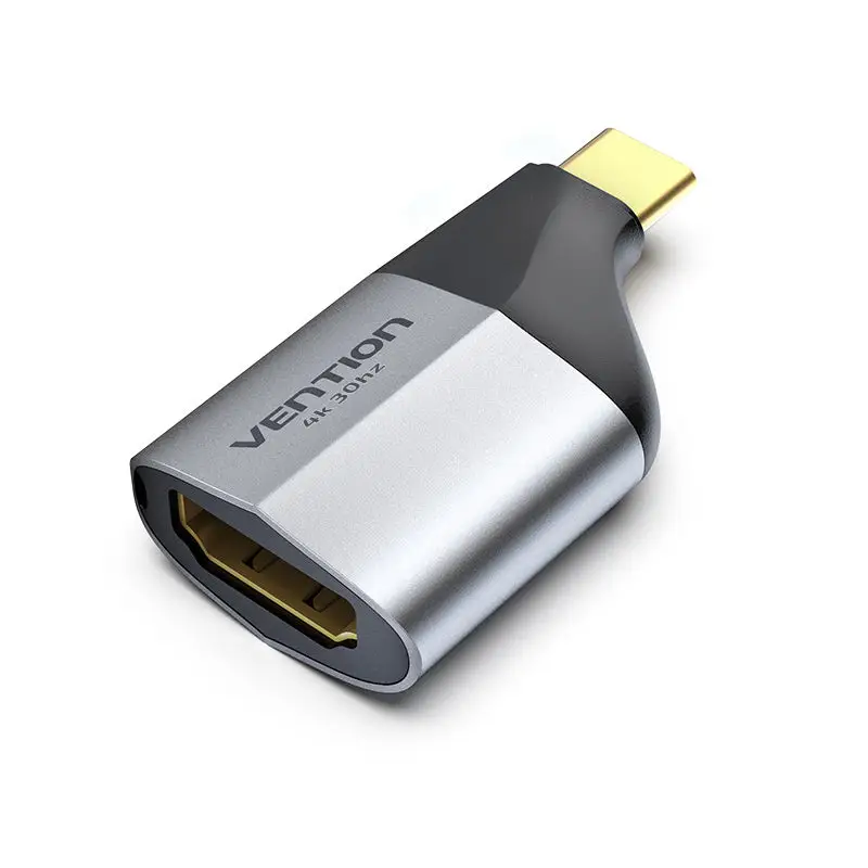 TCDH0 adaptador de cable de vídeo USB Tipo C HDMI tipo A (Estándar) Gris