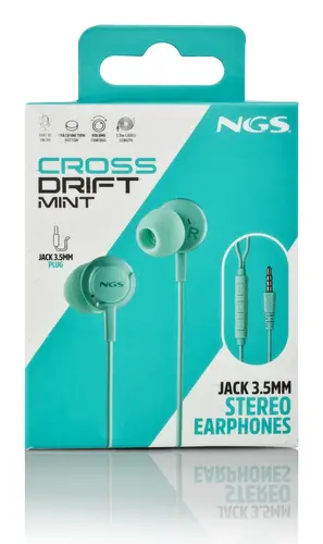 CROSS DRIFT MINT Auriculares Alámbrico Dentro de oído Llamadas/Música Color menta - Imagen 8