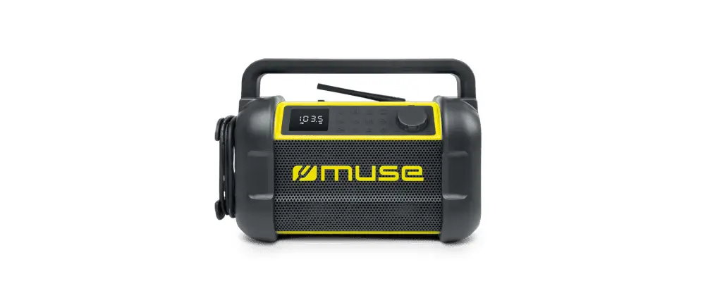 M-928 BTY radio Portátil Digital Negro, Amarillo