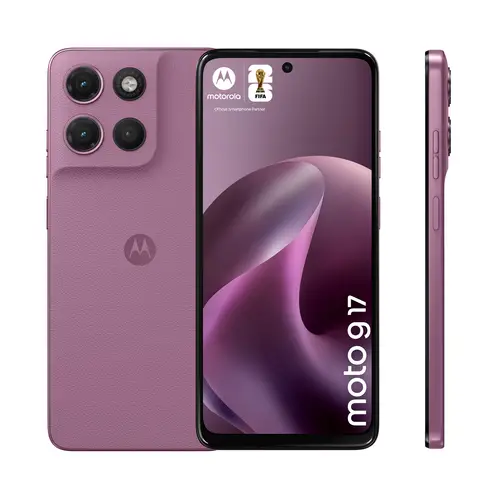 moto g17 17,1 cm (6.72") SIM doble Android 15 USB Tipo C 4 GB 256 GB 5200 mAh Rosa - Imagen 2