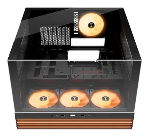 LIGHT BASE 600 LX Black Midi Tower Negro - Imagen 7