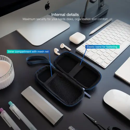 Estuche Protector para Caja Externa M2, Azul Pacífico - Imagen 4