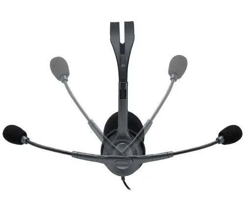 981-000593 auricular y casco Auriculares Alámbrico Diadema Oficina/Centro de llamadas Gris - Imagen 1
