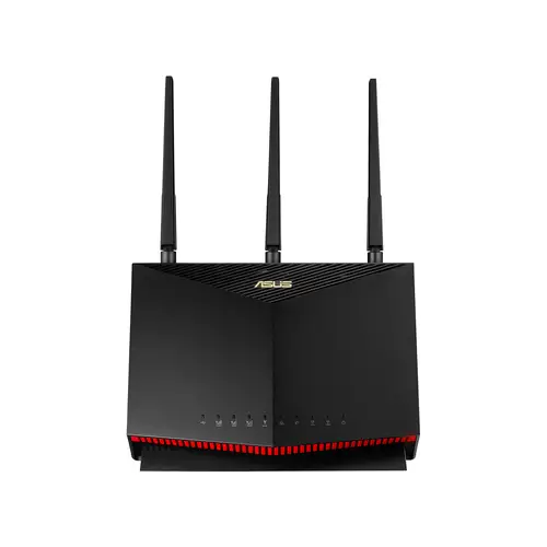 4G-AC86U router inalámbrico Gigabit Ethernet Doble banda (2,4 GHz / 5 GHz) Negro - Imagen 4