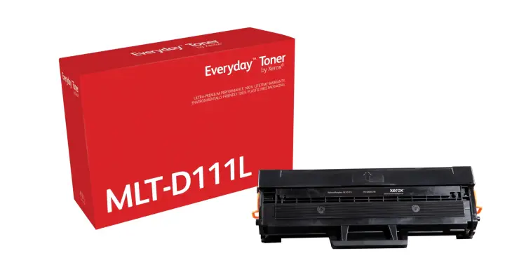 Everyday El tóner Everyday Negro de Xerox es compatible con Samsung MLT-D111L, Capacidad alta
