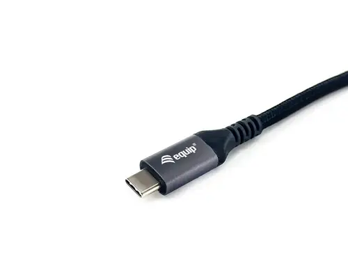 128383 Cable USB 4 Gen 3 C a C, M/M, 2,0m, PD3.1 240W, 8K/60Hz, 40Gbps, Negro - Imagen 4