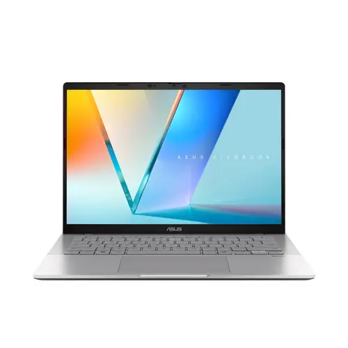 Vivobook S 14 S3407QA-KP015W - Ordenador Portátil 14" WQXGA (Qualcomm Snapdragon X (X1-26-100), 16GB RAM, 1TB SSD, Qualcomm Adreno GPU, Windows 11 Home) Plata Fría - Teclado QWERTY español - Imagen 1