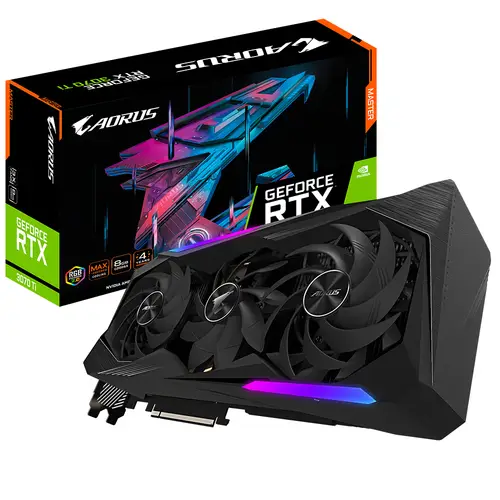 AORUS GV-N307TAORUS M-8GD tarjeta gráfica NVIDIA GeForce RTX 3070 Ti 8 GB GDDR6X - Imagen 9