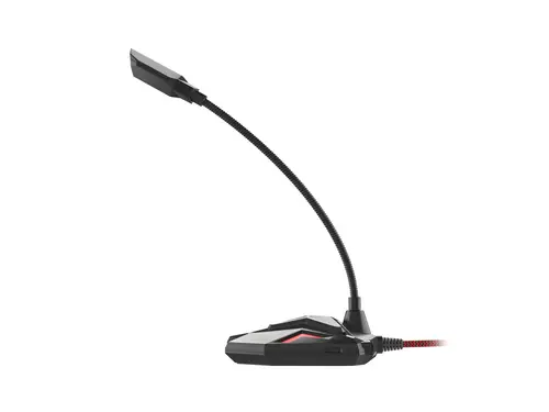 Radium 100 Negro, Rojo Micrófono para PC - Imagen 2
