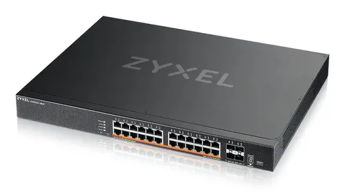 XMG2230-28HP Gestionado L2/L3 2.5G Ethernet (100/1000/2500) Energía sobre Ethernet (PoE) 1U Negro - Imagen 1
