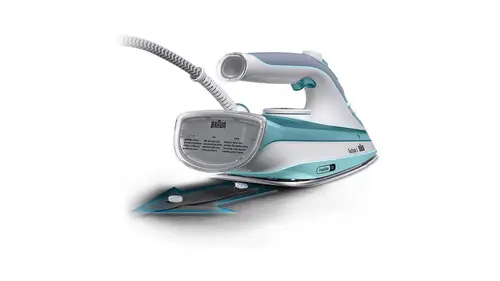 TexStyle 3 SI 5017 GR Plancha a vapor Suela de cerámica 2700 W Gris, Turquesa, Blanco - Imagen 3