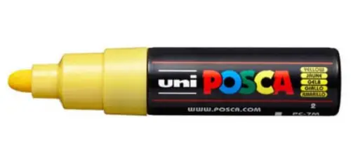POSCA PC-7M Amarillo