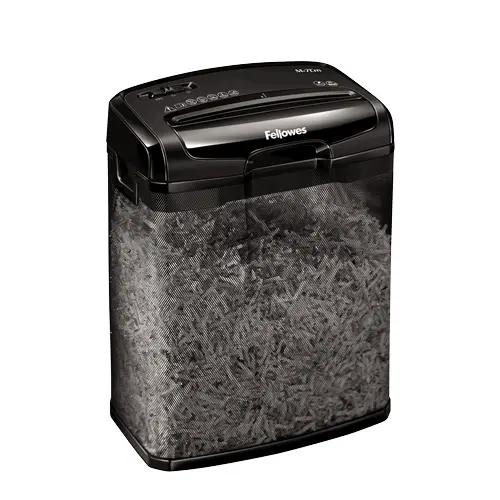 M-7Cm triturador de papel Corte en partículas Negro - Imagen 3