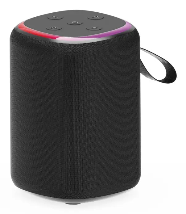GMB Audio SPK-BT-LED-08S altavoz portátil o de fiesta Altavoz monofónico portátil Negro 5 W