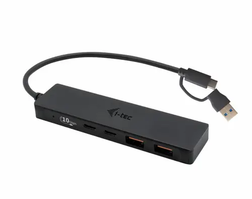Metal USB-C HUB 2x USB 3.0 + 2x USB-C - Imagen 2