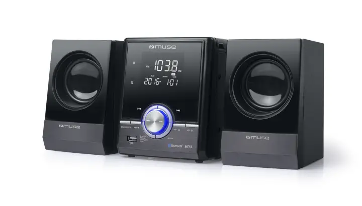 M-38 BT Microcadena de música para uso doméstico 10 W Negro