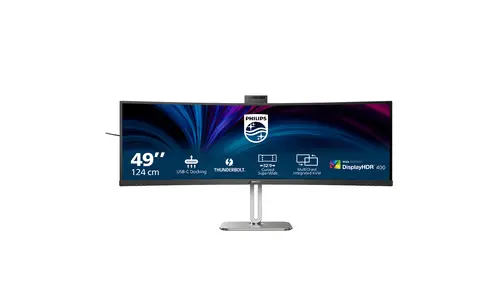 49B2U6903CH/00 pantalla para PC 124,5 cm (49") 5120 x 1440 Pixeles Dual QHD LCD Gris - Imagen 7