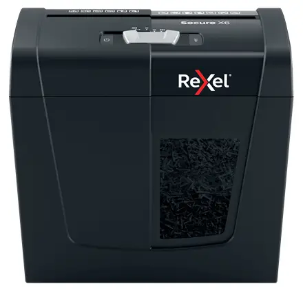 Secure X6 triturador de papel Corte cruzado 70 dB Negro