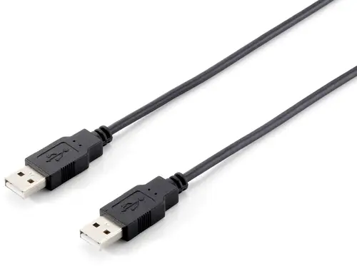 128870 Cable USB 2.0 A-A, 1,8 m , Negro - Imagen 1