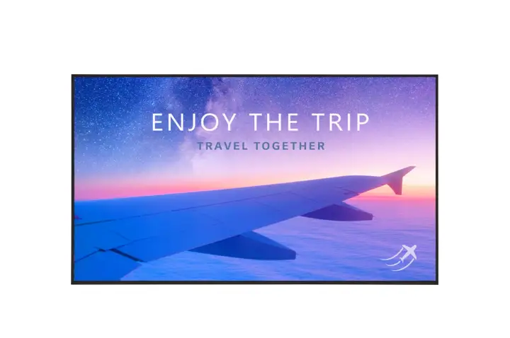 55UH7N-E pantalla de señalización Pantalla plana para señalización digital 139,7 cm (55") LED Wifi 700 cd / m² 4K Ultra HD Negro Procesador incorporado WebOS 24/7