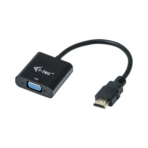 HDMI2VGAADA adaptador de cable de vídeo 0,15 m HDMI VGA Negro - Imagen 1