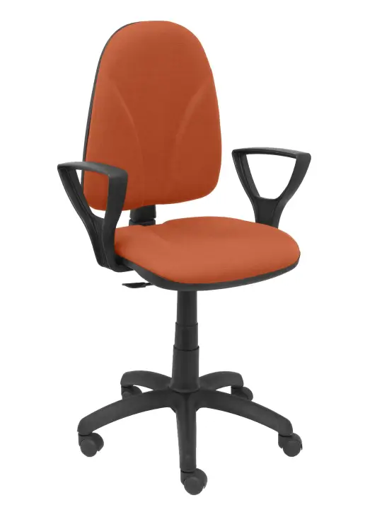 Silla Algarra bali marrón brazos fijos