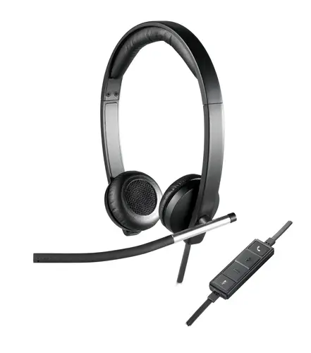 981-000519 auricular y casco Auriculares Alámbrico Diadema Oficina/Centro de llamadas USB tipo A Negro, Plata - Imagen 1