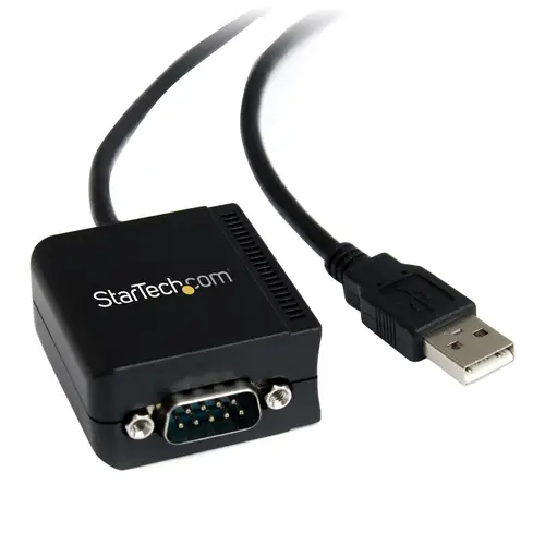 Cable Adaptador 2,5m USB a 1 Puerto Serie Serial RS232 DB9 FTDI Aislamiento Óptico - Imagen 1