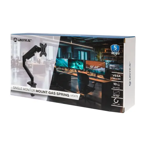 Soporte De Escritorio Universal Con Resorte De Gas UK1478 13?-32? TV / Monitor - Imagen 9