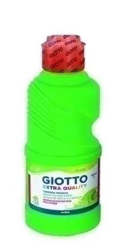 TEMPERA GIOTTO LIQ.FLUO 250 ml VERDE