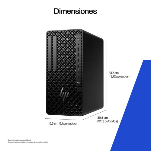 1Z Tower G1i Wolf Pro Security Edition Intel Core Ultra 9 285 1 TB SSD NVIDIA GeForce RTX 5060 Ti Windows 11 Pro Torre Puesto de trabajo AI PC, AI Workstation Negro - Imagen 4