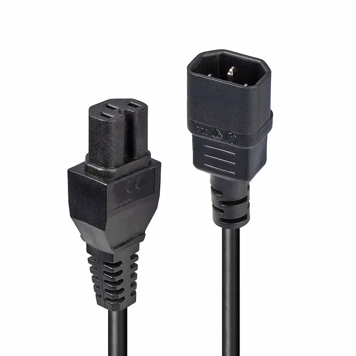 30314 cable de transmisión Negro 2 m C14 acoplador C15 acoplador