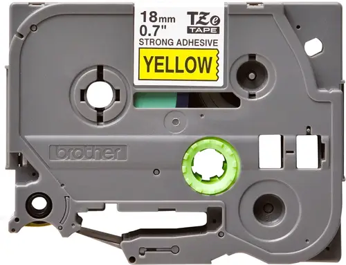 TZE-S641 cinta para impresora de etiquetas Negro sobre amarillo TZ - Imagen 3