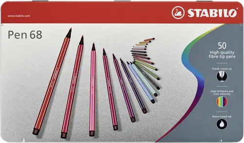 Pen 68 rotulador Colores surtidos 50 pieza(s) - Imagen 1
