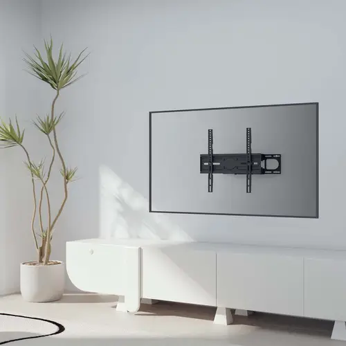 Soporte eco giratorio, inclinable y nivelable para monitor/TV 40kg de 32-70, Negro - Imagen 5