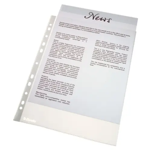 FUNDA MULT.ESS.PP 40µ A4 11 TL.RFZ.(100)