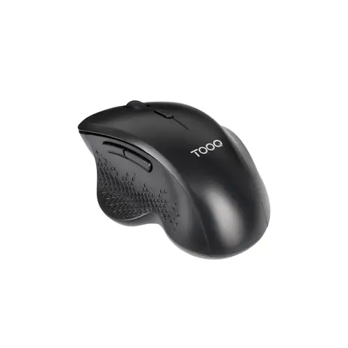 Ratón Inalámbrico Ergonómico 1600 DPI, 6 botones, Negro - Imagen 1