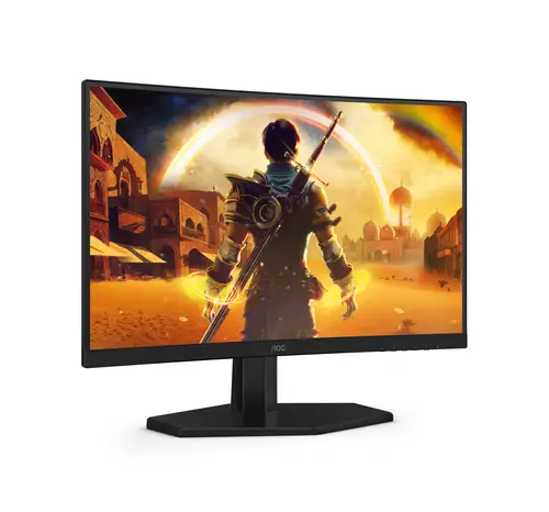 G4 C24G42E pantalla para PC 59,9 cm (23.6") 1920 x 1080 Pixeles Full HD LED Negro, Rojo - Imagen 3