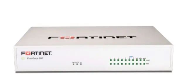 FortiGate 60F cortafuegos (hardware) Escritorio 10 Gbit/s