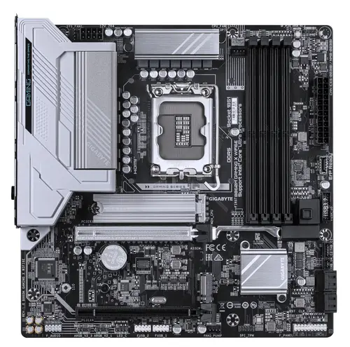B860M GAMING X WIFI6E Placa base - CPUs Intel Core Ultra, VRM de 8+1+2+2 fases, hasta 9200MHz DDR5, 1xPCIe 5.0 + 1xPCIe 4.0 M.2, LAN 2,5 GbE, WIFI 6E, USB 4 - Imagen 2