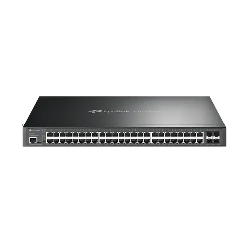 Omada SG3452XP switch Gestionado L2+ Gigabit Ethernet (10/100/1000) Energía sobre Ethernet (PoE) 1U Negro - Imagen 1