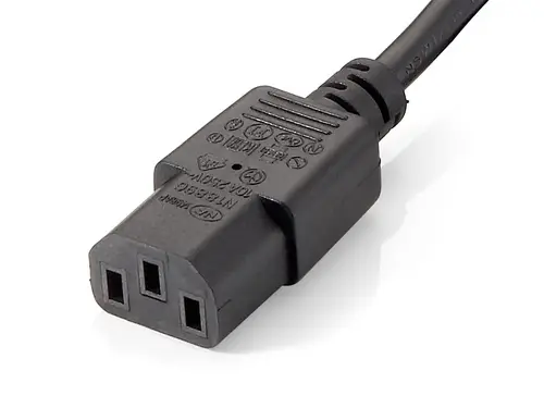 112220 cable de transmisión 1,8 m CEE 7/7 Acoplador C13 2 x - Imagen 3