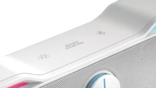 MSBXW Blanco, Barra de Sonido RGB, Bluethooth 5.0+Jack 3.5, Sonido DSP 10W - Imagen 8