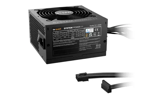 System Power 11 550W unidad de fuente de alimentación 20+4 pin ATX ATX Negro - Imagen 2
