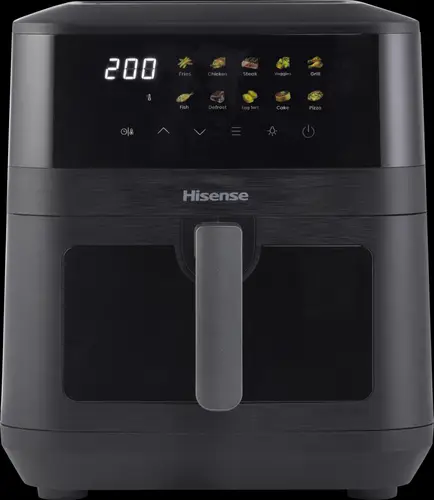 HAF2100DCD Sencillo 7,7 L 2100 W Freidora de aire caliente Negro - Imagen 1